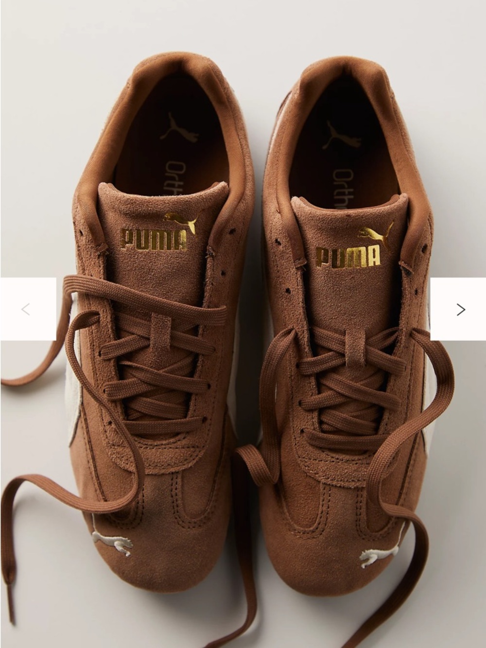 BRAND NEW Puma Speedcat Sneakers in brown